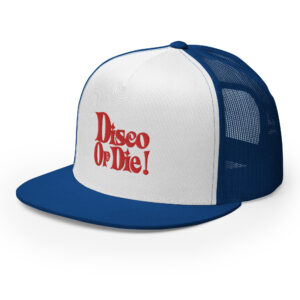 NZDG016 – Gorra trucker (logo DoD rojo)