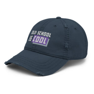 NZCG021 – Gorra desgastada (logo OS violeta)