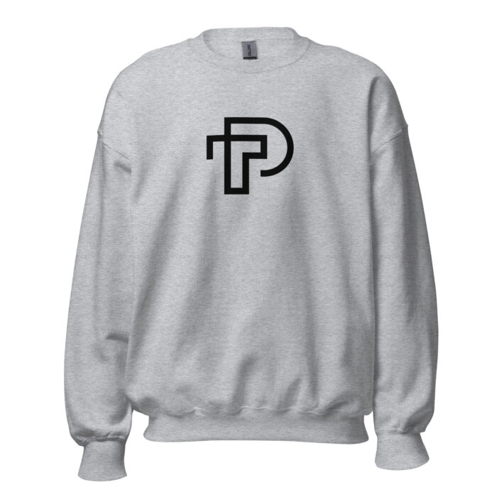 NZGF010 – Sudadera unisex (Logo TP negro)