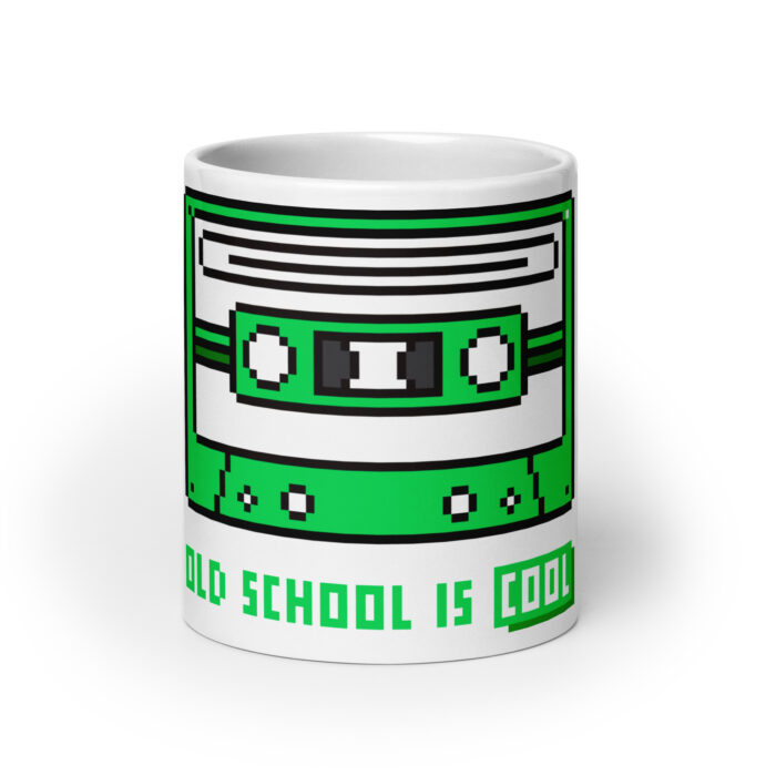 NZCK012 – Taza blanca (logo OS verde)