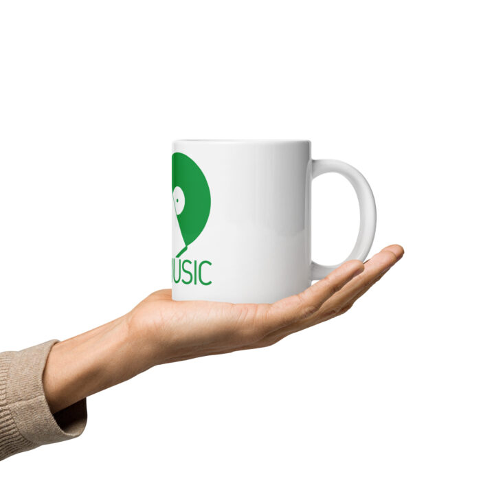 NZBK013 - Taza blanca (logo NZ verde)
